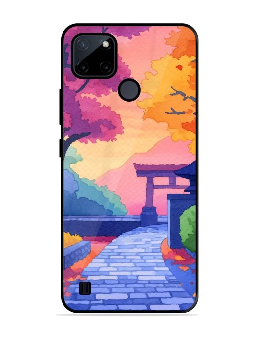 Autumnal Serenity Glossy Soft Edge Case for Realme C21Y Chachhi