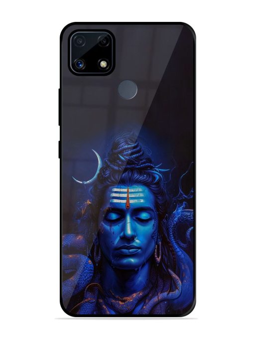 Mystic Mahadev Glossy Soft Edge Case for Realme C25S Chachhi