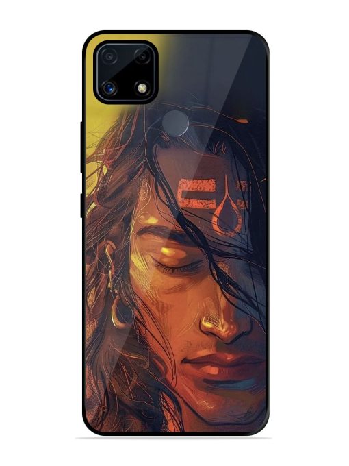 Tranquil Shiva Glossy Soft Edge Case for Realme C25S Chachhi