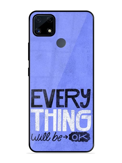 Hopeful Hues Glossy Soft Edge Case for Realme C25S Chachhi