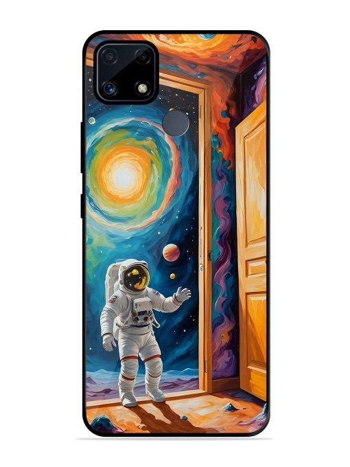 Artistic Space Glossy Soft Edge Case for Realme C25S Chachhi