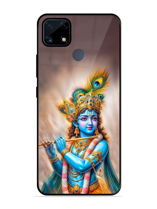 Divine Krishna Glossy Soft Edge Case for Realme C25S Chachhi