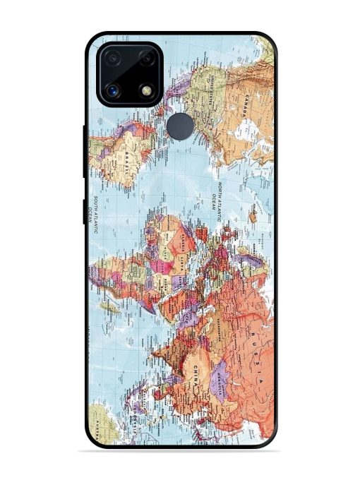 Our Blue Marble Glossy Soft Edge Case for Realme C25S Chachhi