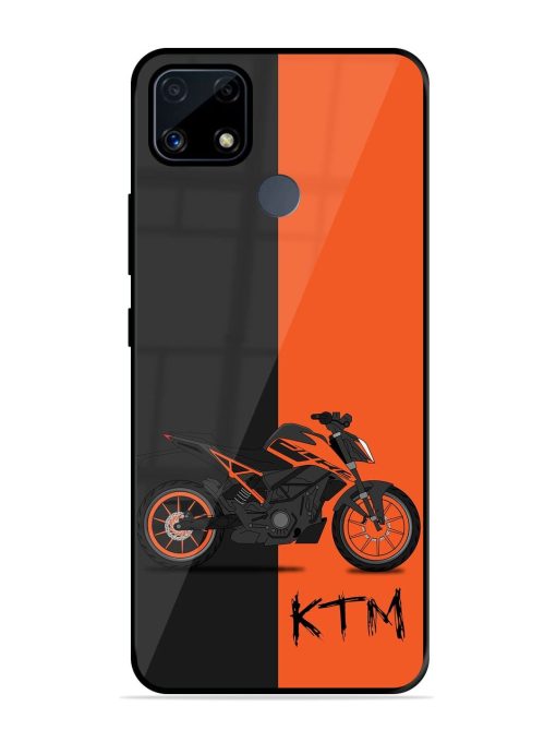 Orange Beast Glossy Soft Edge Case for Realme C25S Chachhi