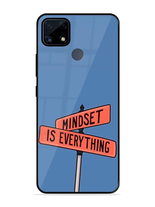 Mindset Matters Glossy Soft Edge Case for Realme C25S Chachhi