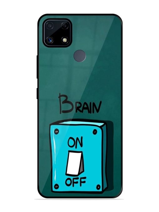 Melody In Bloom Glossy Soft Edge Case for Realme C25S Chachhi