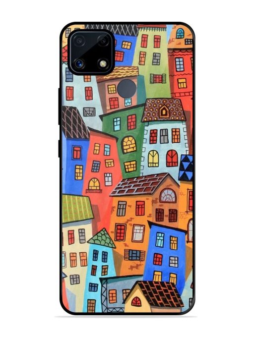 Rainbow House Glossy Soft Edge Case for Realme C25S