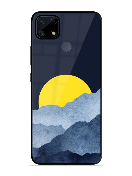 Golden Hour Horizon Glossy Soft Edge Case for Realme C25S Chachhi