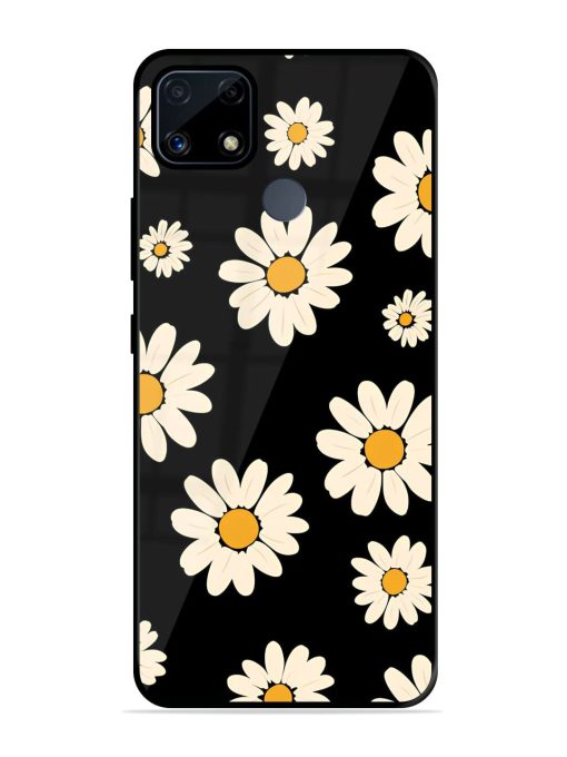 Daisies In The Night Glossy Soft Edge Case for Realme C25S Chachhi