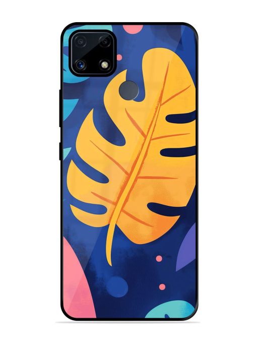 Tropical Tapestry Glossy Soft Edge Case for Realme C25S Chachhi