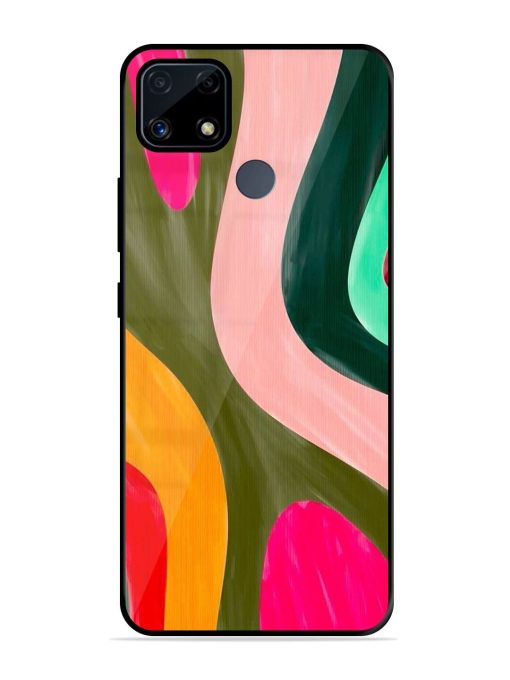 Wavy Wonder Glossy Soft Edge Case for Realme C25S