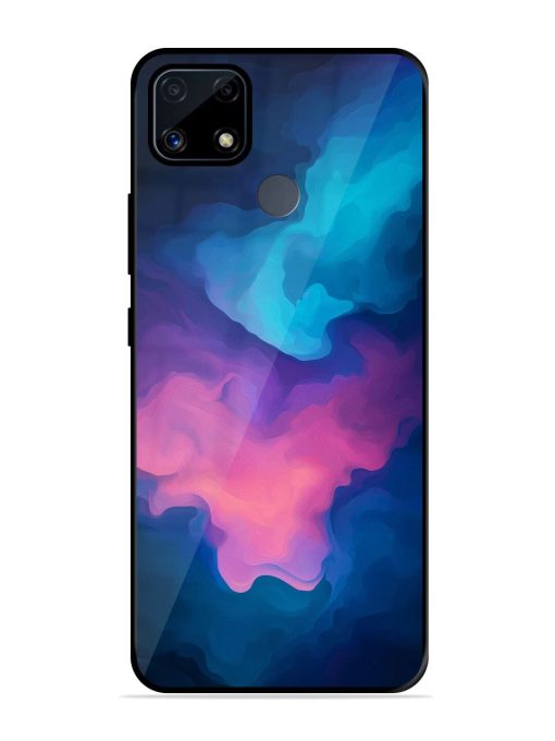 Cosmic Canvas Glossy Soft Edge Case for Realme C25S Chachhi