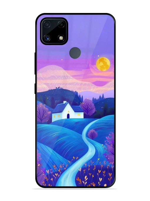 Moonlit Meadow Glossy Soft Edge Case for Realme C25S Chachhi