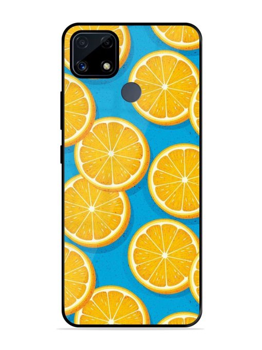 Citrus Symphony Glossy Soft Edge Case for Realme C25S Chachhi