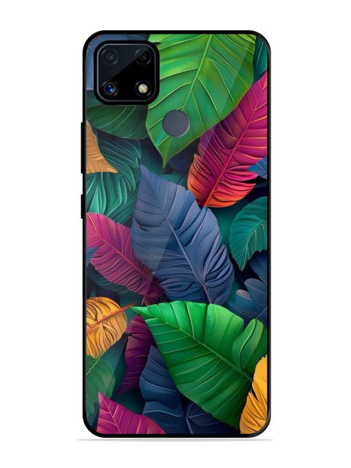 Tropical Tapestry Glossy Soft Edge Case for Realme C25S Chachhi