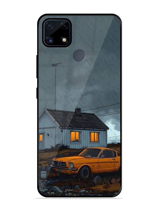 Rainy Day Retreat Glossy Soft Edge Case for Realme C25S Chachhi