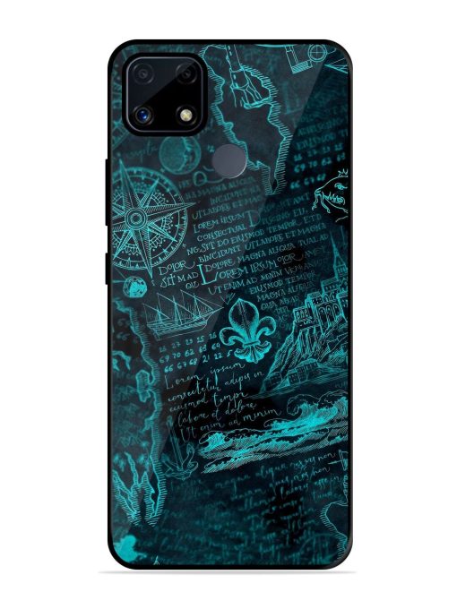 Nautical Notebook Glossy Soft Edge Case for Realme C25S Chachhi