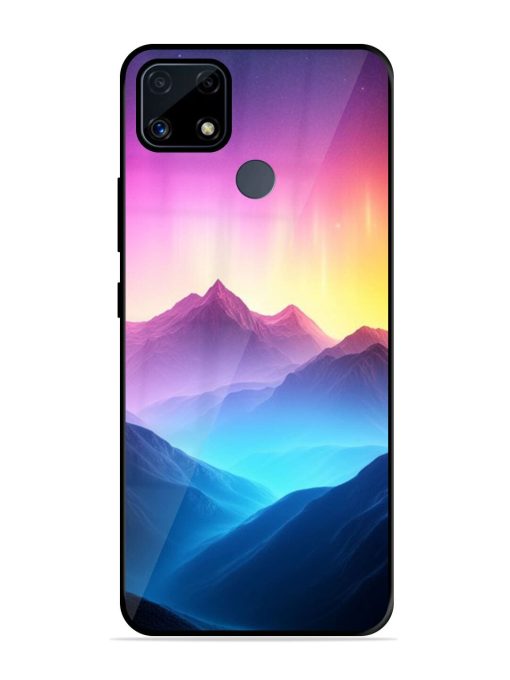 Cosmic Mountains Glossy Soft Edge Case for Realme C25S Chachhi