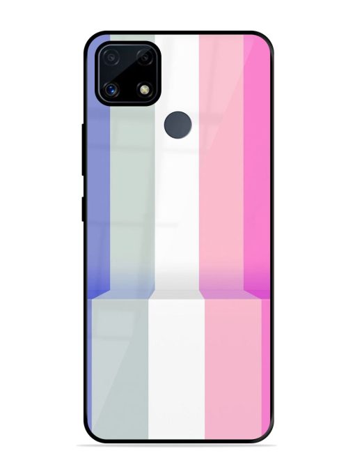 Pastel Palette Glossy Soft Edge Case for Realme C25S Chachhi