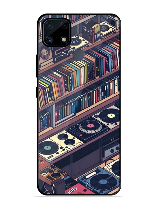 Music Lover'S Haven Glossy Soft Edge Case for Realme C25S Chachhi