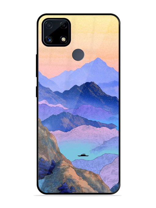 Mountain Mist Glossy Soft Edge Case for Realme C25S Chachhi