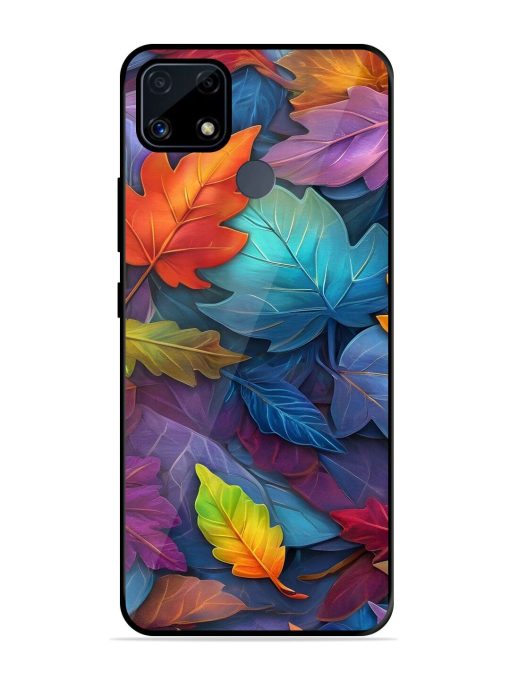 Autumn'S Embrace Glossy Soft Edge Case for Realme C25S Chachhi