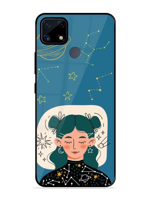 Cosmic Daydreamer Glossy Soft Edge Case for Realme C25S Chachhi