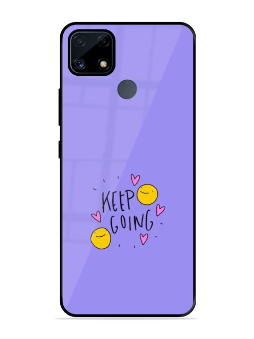 Smiling Through It All Glossy Soft Edge Case for Realme C25S Chachhi