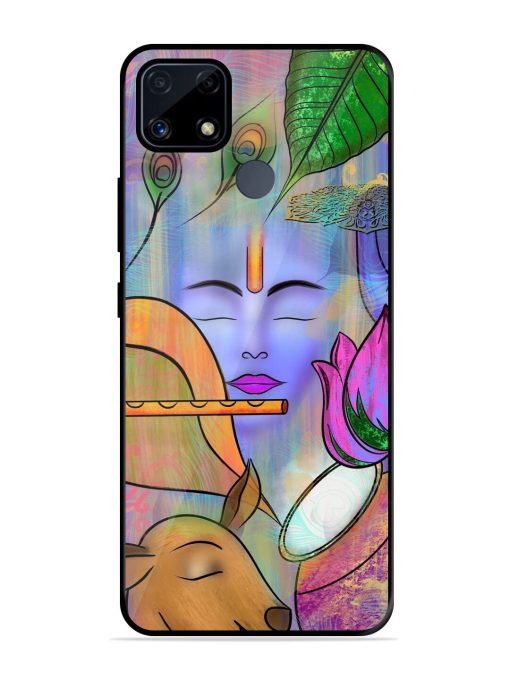 Divine Serenity Glossy Soft Edge Case for Realme C25S Chachhi