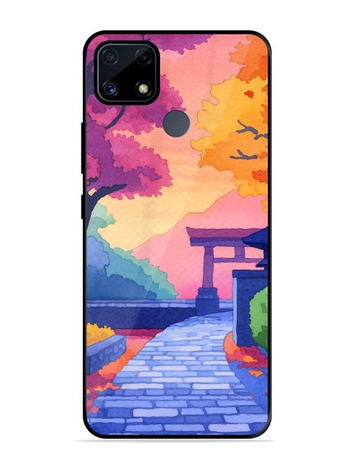 Autumnal Serenity Glossy Soft Edge Case for Realme C25S Chachhi