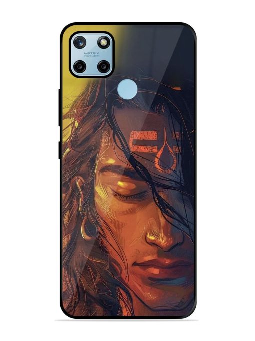 Tranquil Shiva Glossy Soft Edge Case for Realme C25Y Chachhi