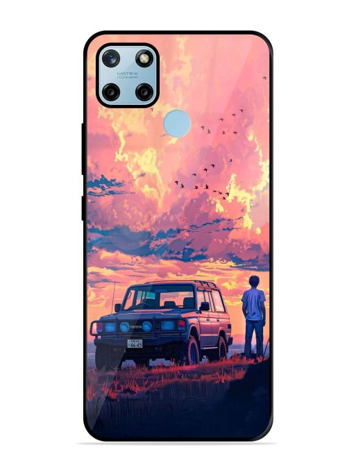 Solitude'S Horizon Glossy Soft Edge Case for Realme C25Y Chachhi