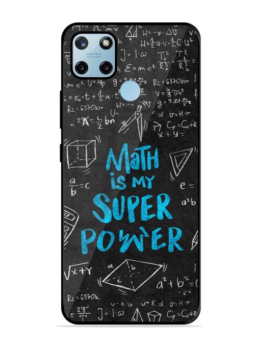 Math Magic Glossy Soft Edge Case for Realme C25Y Chachhi