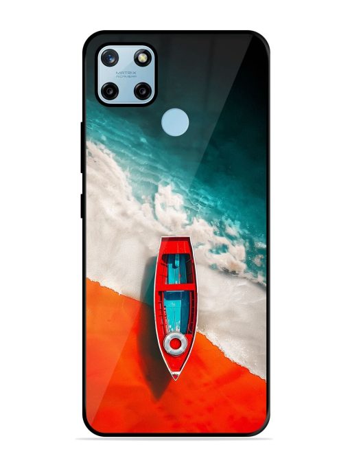 Crimson Tide Glossy Soft Edge Case for Realme C25Y Chachhi