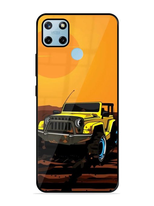 Sunset Cruise Glossy Soft Edge Case for Realme C25Y Chachhi