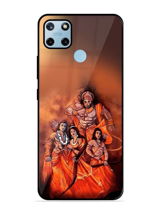 Sita Ram Glossy Soft Edge Case for Realme C25Y Chachhi