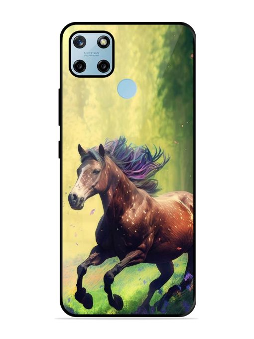 Enchanted Gallop Glossy Soft Edge Case for Realme C25Y Chachhi