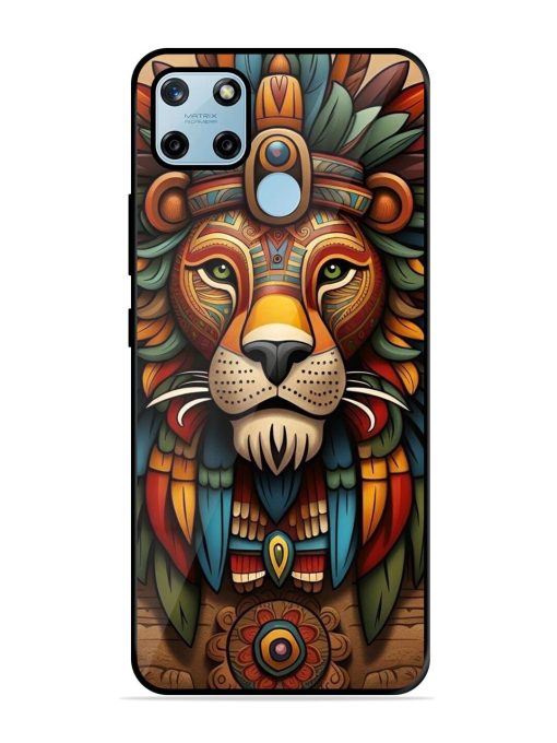 Aztec Majesty Glossy Soft Edge Case for Realme C25Y Chachhi