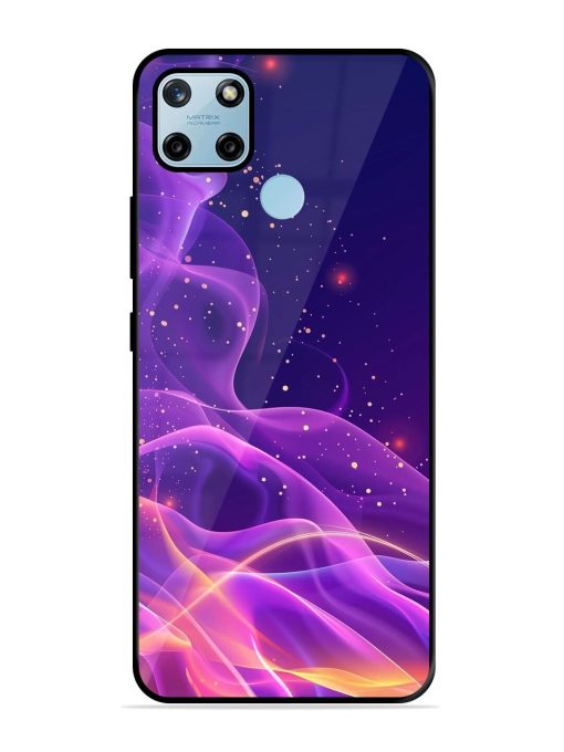 Cosmic Currents Glossy Soft Edge Case for Realme C25Y Chachhi