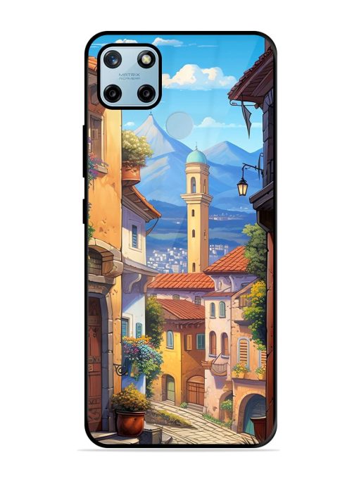 Tuscan Twilight Glossy Soft Edge Case for Realme C25Y Chachhi