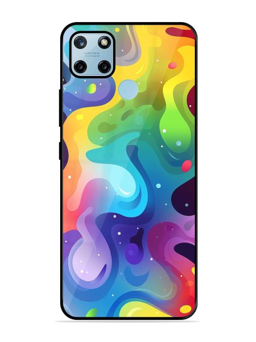 Rainbow River Glossy Soft Edge Case for Realme C25Y Chachhi