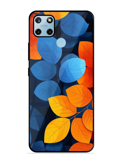 Autumn'S Contrast Glossy Soft Edge Case for Realme C25Y Chachhi