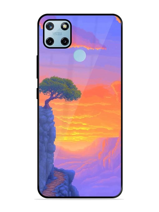 Cliffside Solitude Glossy Soft Edge Case for Realme C25Y Chachhi