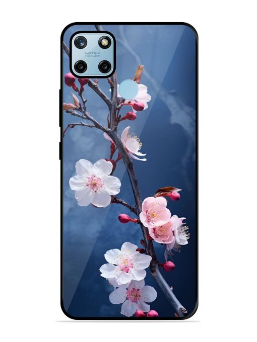 Delicate Blossoms Glossy Soft Edge Case for Realme C25Y Chachhi