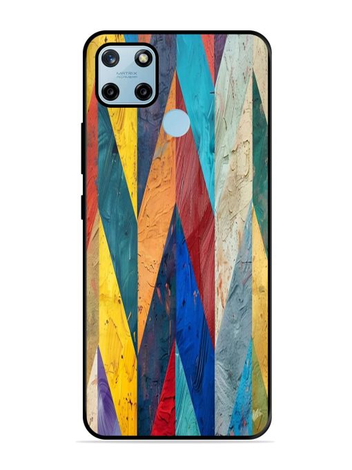 Abstract Tapestry Glossy Soft Edge Case for Realme C25Y Chachhi