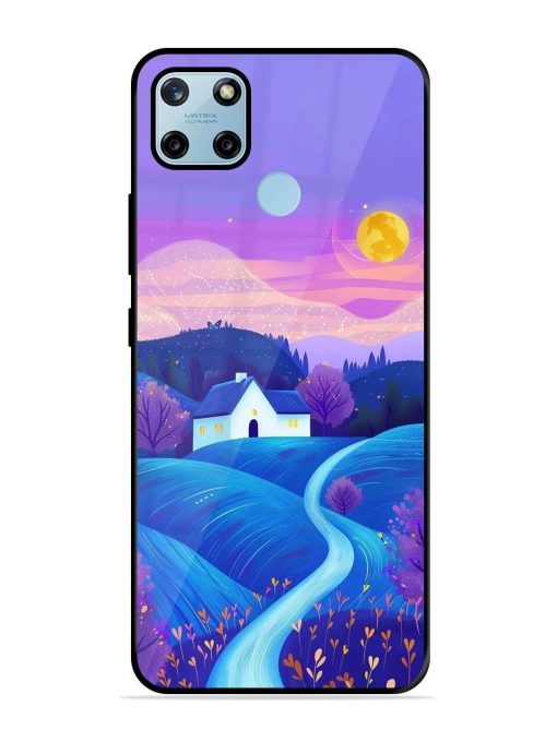 Moonlit Meadow Glossy Soft Edge Case for Realme C25Y Chachhi