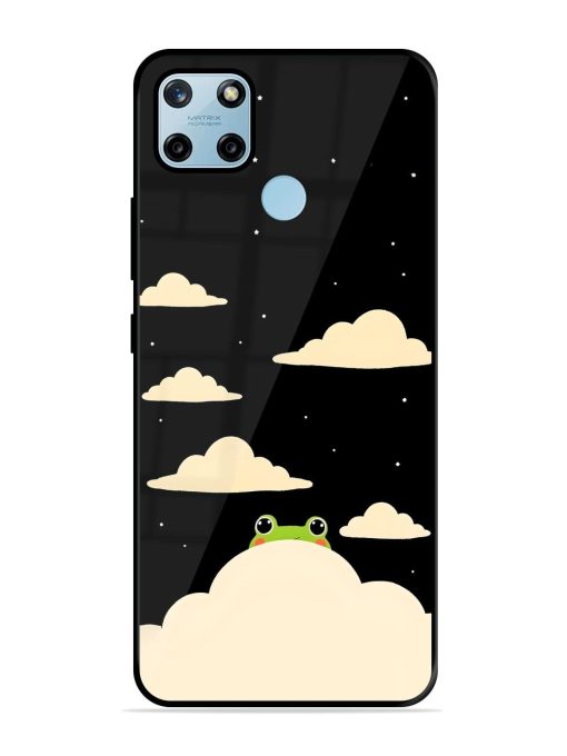 Froggy Night Sky Glossy Soft Edge Case for Realme C25Y Chachhi