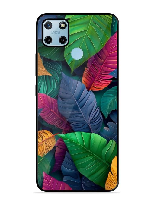 Tropical Tapestry Glossy Soft Edge Case for Realme C25Y Chachhi