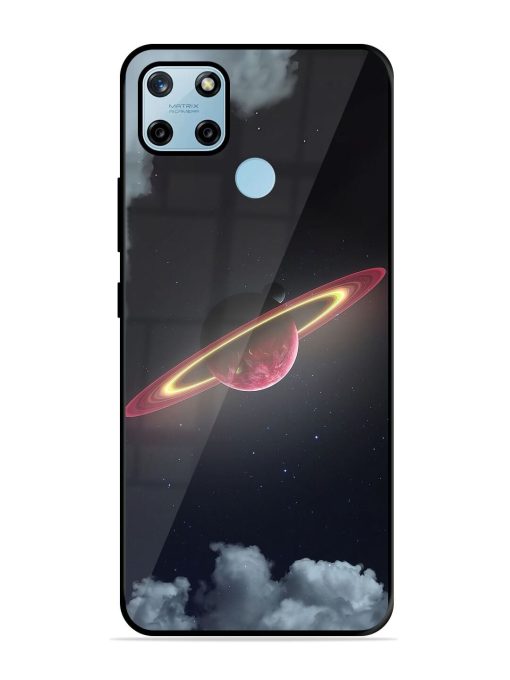 Cosmic Ballet Glossy Soft Edge Case for Realme C25Y Chachhi