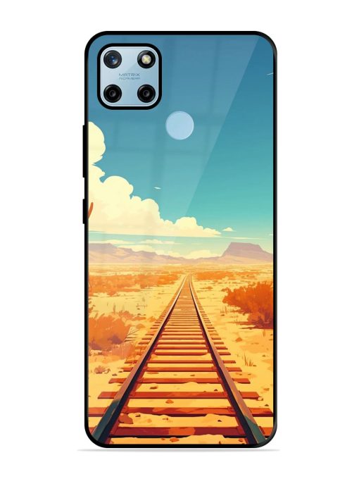 Endless Horizon Glossy Soft Edge Case for Realme C25Y Chachhi